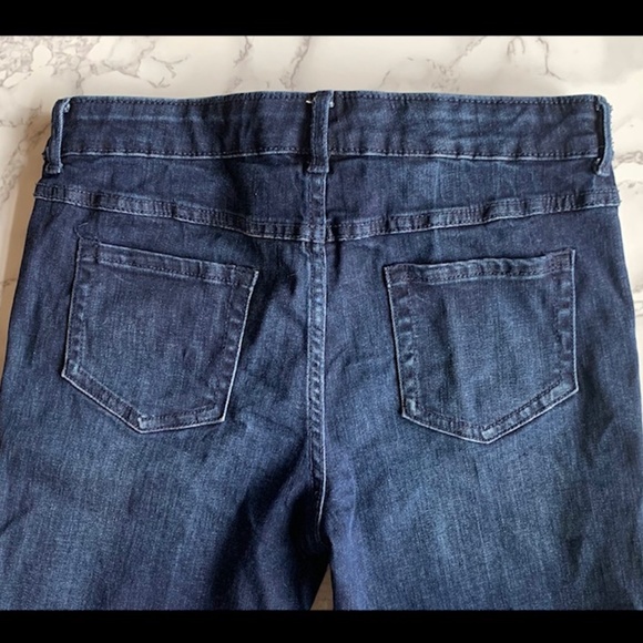 ⭐️ 3/$45 GYMBOREE Cropped Skinny Jeans with Side Stripe SIZE 12 - Picture 5 of 6